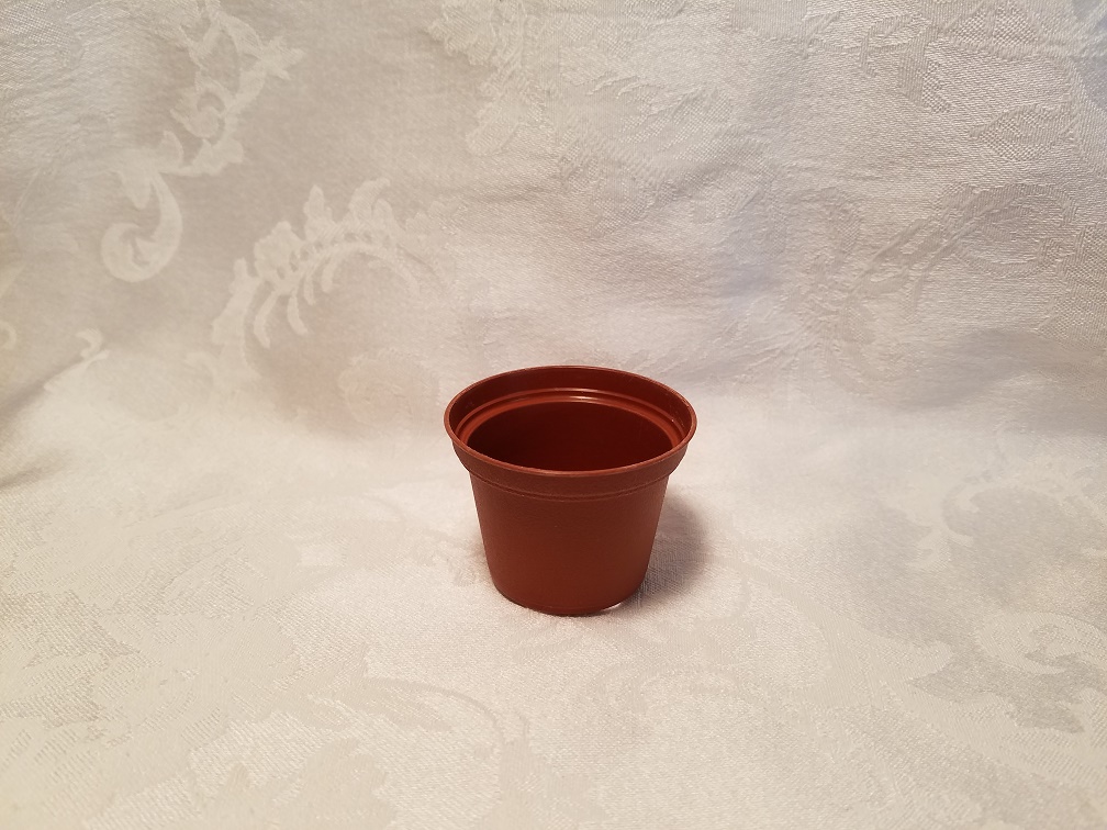 2" Plastic Terracotta Pot - Click Image to Close